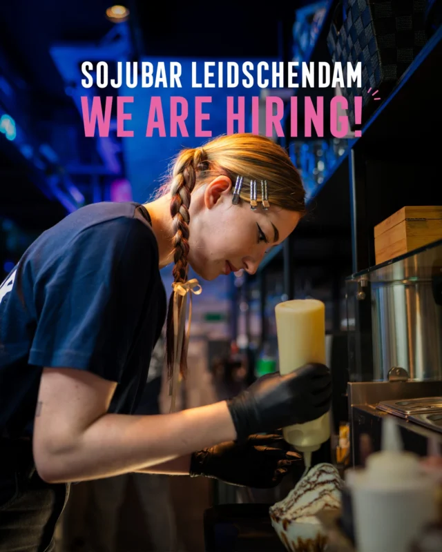 🚨 WE’RE HIRING @ SOJUBAR LEIDSCHENDAM 🚨Ready to vibe with the crew? We're on the lookout for:
- Kitchen Staff ( Fulltime/Parttime )
- Dish Washer ( Fulltime/Parttime )
- Waiters/Waitresses ( Parttime )
- Bar Staff ( Fulltime )
Love good food, fast pace, and Korean street vibes? Slide into our team. Experience is a plus, good energy is a must. 
📍 Location: Westfield Mall of the Netherlands
📩 Apply now via www.sojubar.com/jobs or email jobs@sojubar.nl
Let’s make Soju history, together 🍶🔥
#Sojubar #LeidschendamJobs #NowHiring #KoreanStreetFood #KoreanFriedChicken #SojubarLeidschendam